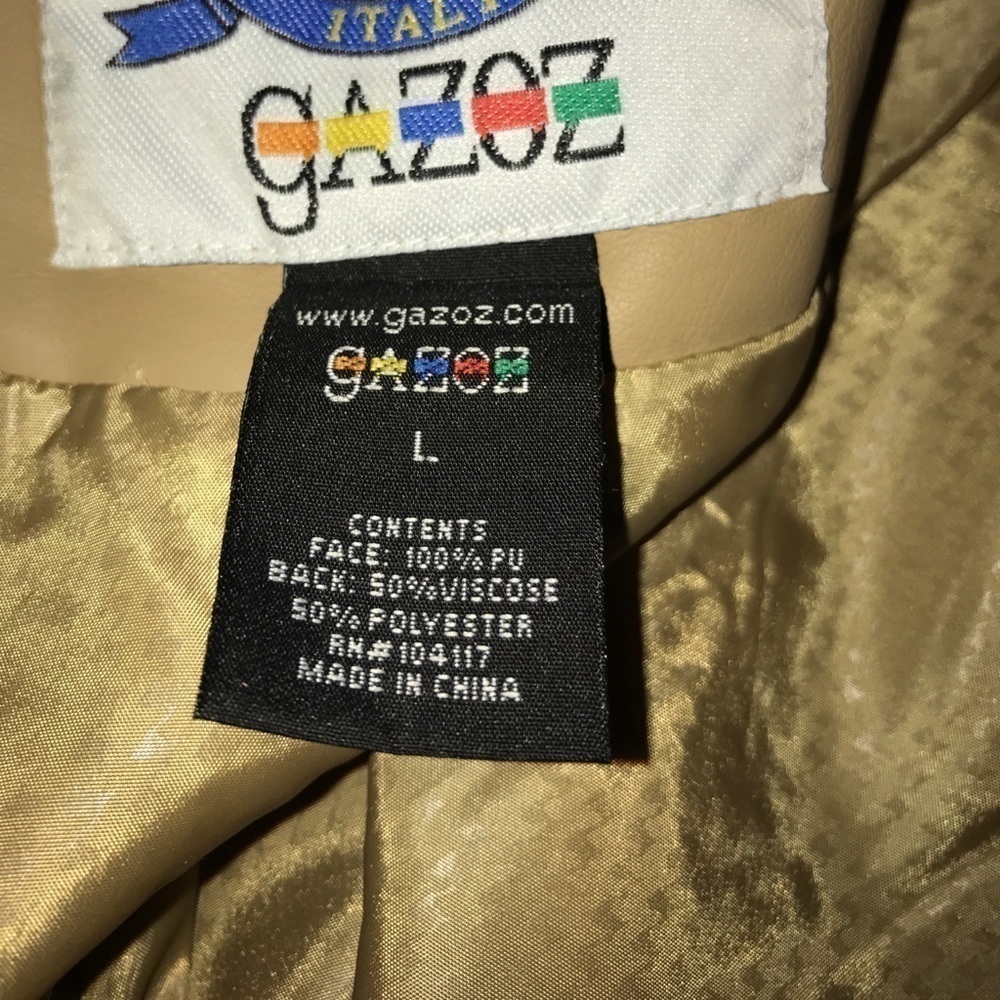 ✅6x Host Pick✅ Gazoz Side Zip Up Jacket, Large - Picture 5 of 5
